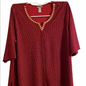 Catherine’s Red Blouse